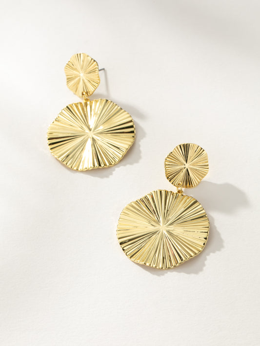 Red Carpet Statement Earrings | Gold | Product Image | Uncommon James